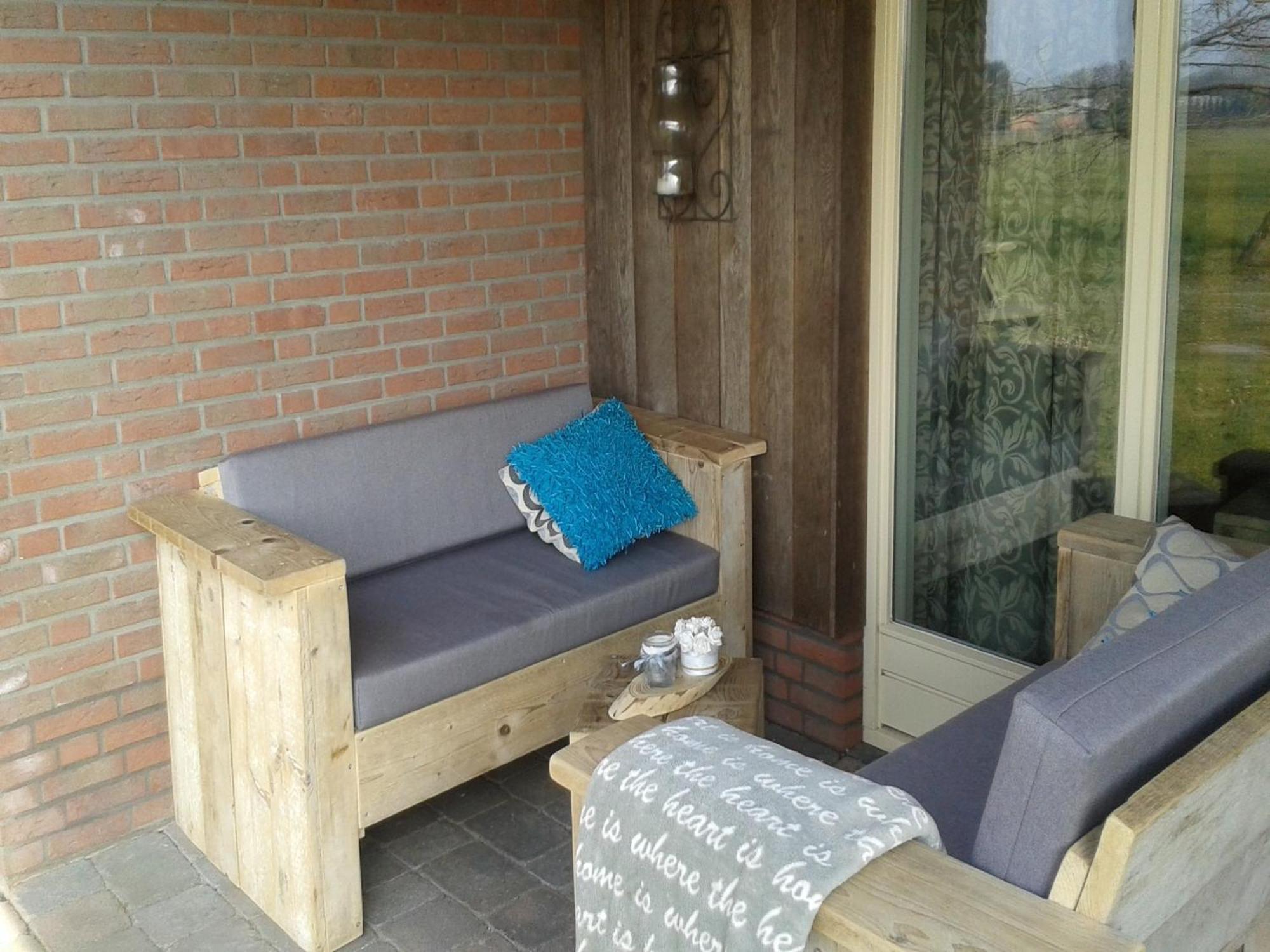 Holiday Home In Geesteren With Roof Terrace Garden Furniture Exterior photo